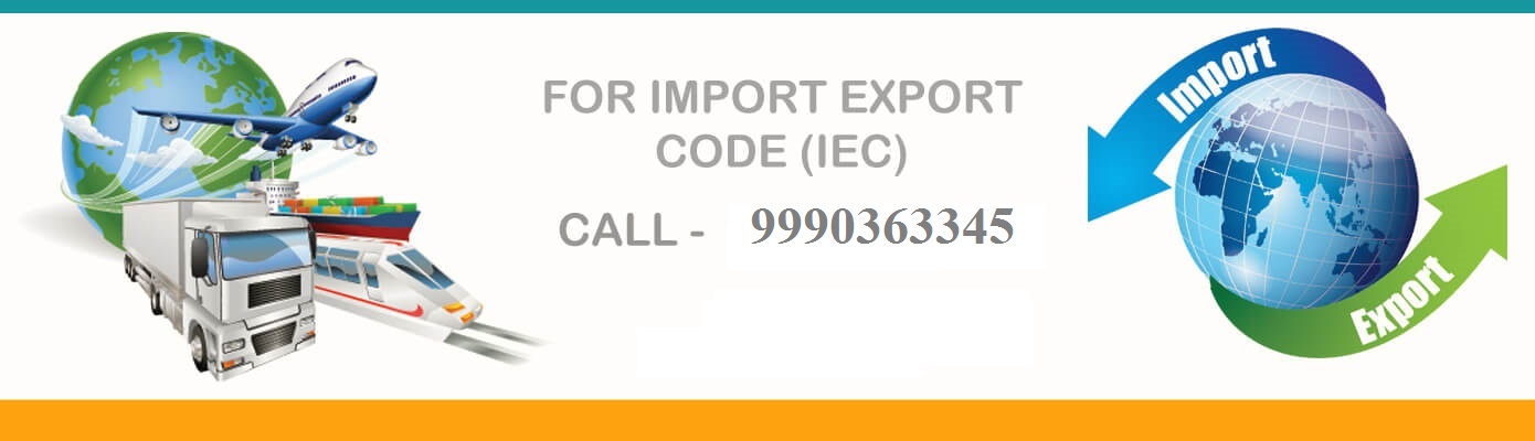 FOR IEC CODE OR APPLY IMPORT EXPORT CODE ONINE CALL 9990363345