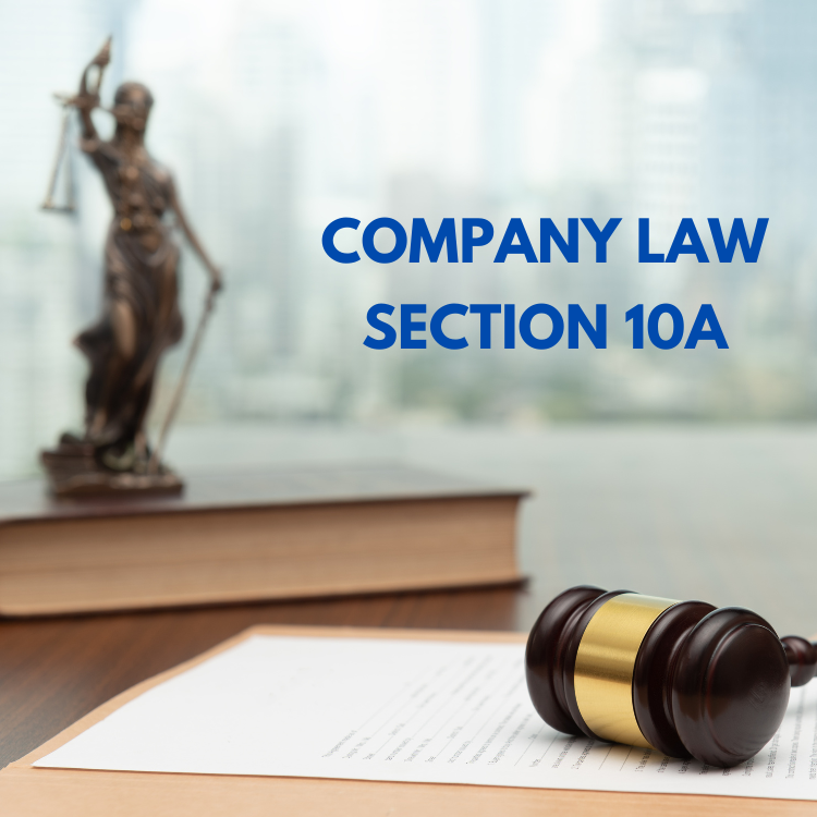 Company Law Section 10 A